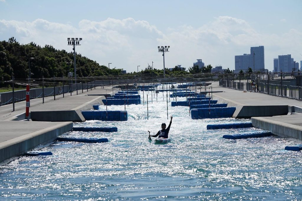 Canoe Course for Tokyo Olympic
